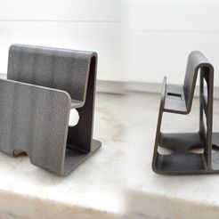 dumbphone0.jpg Free 3D file Customizable Smartphone stand / charging holder・Design to download and 3D print