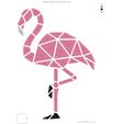 07-b8c50112-flamingo-standing-one-leg-wall-art-8af7ae32-assembly-01.jpg Flamingo — low‑poly standing one‑leg wall art panel