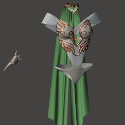 female3a.jpg Free STL file CosPlay - Female Armour 3 - BY SPARX・3D printing model to download