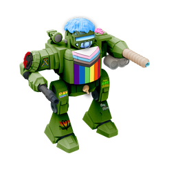 KAREN-1.png Rainbow Warrior American Mecha LGBTQ