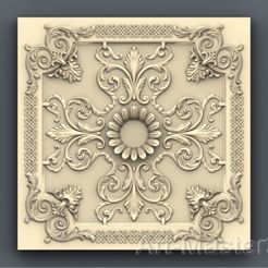 86rozetka.jpg Moulding decoration ceiling wall wall house apartment cnc 3D printing