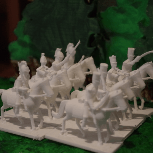 Napoleonics - Part 4 - British Cavalry 3D model