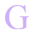 G.STL Letras del alfabeto