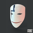 printpixel2.png Hei's Mask - Darker Than Black Weapon