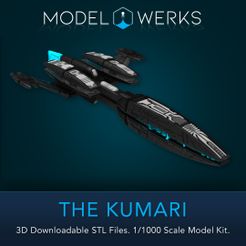 Kumari-Graphic-1.jpg 3D file 1K Scale Andorian Kumari・3D printer design to download, FalloutHobbies