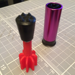 Capture d’écran 2017-12-28 à 14.55.11.png Free STL file 12G CO2 NON lethal darts・3D printable model to download