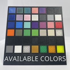 IMG_1365.jpg STL file Filament Color Stand・3D printer design to download