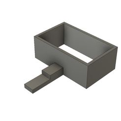 TEMP_GUAGE_HOLDER_v1.jpg Free STL file Fish Tank Temp Guage Cover・Template to download and 3D print