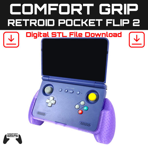 Retroid Pocket Flip 2 Comfort Grip Case
