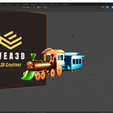 1.png Train 3D Model For Kids | Wea3D