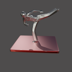 untitled.png Fichier STL gratuit capoeira kick /low poli・Modèle pour imprimante 3D à télécharger