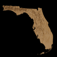 3.png Topographic Map of Florida – 3D Terrain