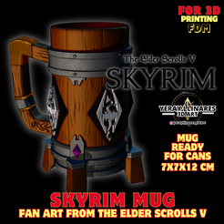 1.png Skyrim 3D Style Beer Pitcher - For Standard Cans