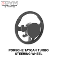 taycanturbosteering2.png Porsche Taycan Turbo Steering Wheel in 1/24 1/43 1/18 and 1/12