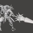 5.jpg NIGHTMARE - SOUL CALIBUR  Articulated with 2 Soul Edge Swords HIGH POLY STL for 3D Printing