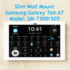 high-res-voorkant-2.jpg SAMSUNG GALAXY TAB A7 SLIM WALL MOUNT (SM-T500/505)