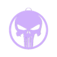 Punisher_Ornmanent_v1.stl Superhero Ornaments