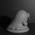 Swalot7.png Gulpin and Swalot pokemon 3D print model