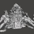 9.jpg BIOLLANTE - Godzilla Kaiju ARTICULATED head, jaw, tentacles, and snappers High-Poly for 3D printing
