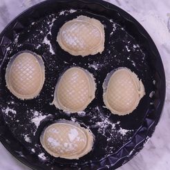GOT_BOLACHAS40.jpg Archivo 3D gratis GOT Egg - Cortador de galletas y sello・Diseño de impresión 3D para descargar