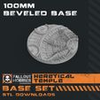 100mm-Bevelled.jpg Archivo 3D Juego de bases de templos heréticos・Diseño de impresión en 3D para descargar