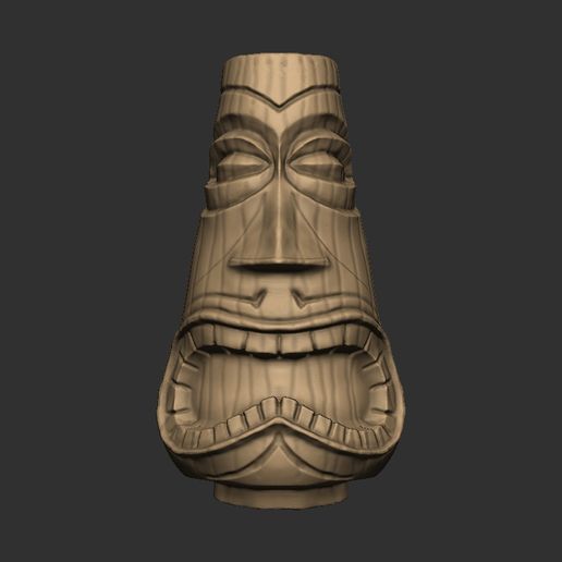 ZBrush-Document.jpg Findet Nemo - Tiki Gott 2