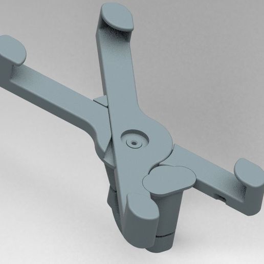 Mobile phone bycicle mount (Iphone 7) 142x71x11mm mobile size 3D model