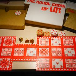DSC05366.jpg STL file Royal game of ur・3D printing idea to download
