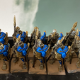 Painted-Spears.png Egyptian Undead Army Bundle - Core Infantry