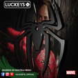 SIGUENOS EN NUESTRAS REDES: a ‘f © ® auckeys_oriciAL Sin Spider-Man keychain