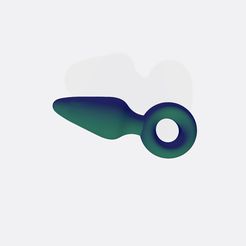 ano.jpg Fichier STL Bouchon Dorcel diamant ANAL - Dildo ANAL・Objet imprimable en 3D à télécharger