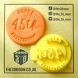 FX304595.jpg Birthday/Anniversary Modular Fondant/Cookie Embossing Stamp Pack