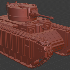 Image-4.png Файл STL Cadmanus Meduim Diesel Punk Tank・3D-печатный дизайн для загрузки