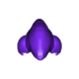 Waluigi Nose v5.stl Waluigi wearable Nose and Mustache
