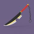 2.jpg DEMON SLAYER - Tengen Uzui Swords 3D Printable Model