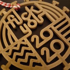 FY2020_DETGOLD.jpg Файл STL FU 2020・Модель 3D-принтера для загрузки