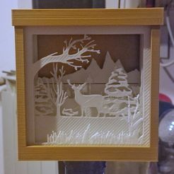 b7ea047233145de210eb60313e6ce927_display_large.jpeg Fichier STL gratuit L'hiver en 3D *Mise à niveau*・Objet à télécharger et à imprimer en 3D