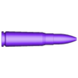 7.62x39 test bullet.stl AK Type 3 Custom (Prop gun)