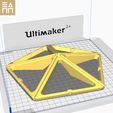 PO Lower Pent.jpg Fichier STL Abat-jour en forme de sphère géodésique・Modèle pour impression 3D à télécharger