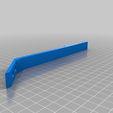 lego_system_rail_wall_holder_v3.png Lego System - rail wallmount for Sloping roof - Rail wall mount for sloping roofs