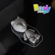 ALien-2-MARCAS-DE-AGUA.jpg Articulated Alien , Easy 3D Print-in-Place, Flexi Cute posable toy