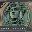 219c67c2-9a49-42d0-82e4-4526662fef53.jpg Haunted Mansion Madame Leotha Tombstone 3D Printable Sculpt