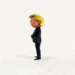 111.jpg 3D-Datei Donald Trump kostenlos・3D-Druck-Vorlage zum herunterladen