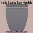 cuenco-mandala-6.jpg Mandala Bowl Lid Mold