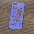 CASE IPHONE 7 Y 8 VIRGO V1 10.png Case Iphone 7/8 Virgo sign