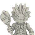 1.jpg Fantasy Creature Warrior STL Bundle | Stylized Chibi Monster Collection | Mythical Animal Fighters | Cute Collectible Figurines | 3D Print Models