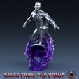 silver-surfer-3-4k-Tales-from-the-print.jpg Silver surfer - Fan art - One part and multipart versions - HIGH QUALITY by Tales From The Print