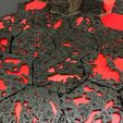 IMG_3203.jpg LAVA SET - "HEX" TILES FOR A HIGHLY DETAILED 3D GAME BOARD.