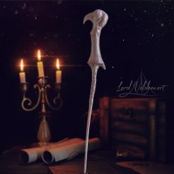 Voldemort.jpg Fichier STL Baguette Voldemort - Harry Potter・Plan imprimable en 3D à télécharger