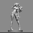 7.jpg LUNCHI SEXY STATUE DRAGONBALL ANIME ANIMATION GIRL 3D print model